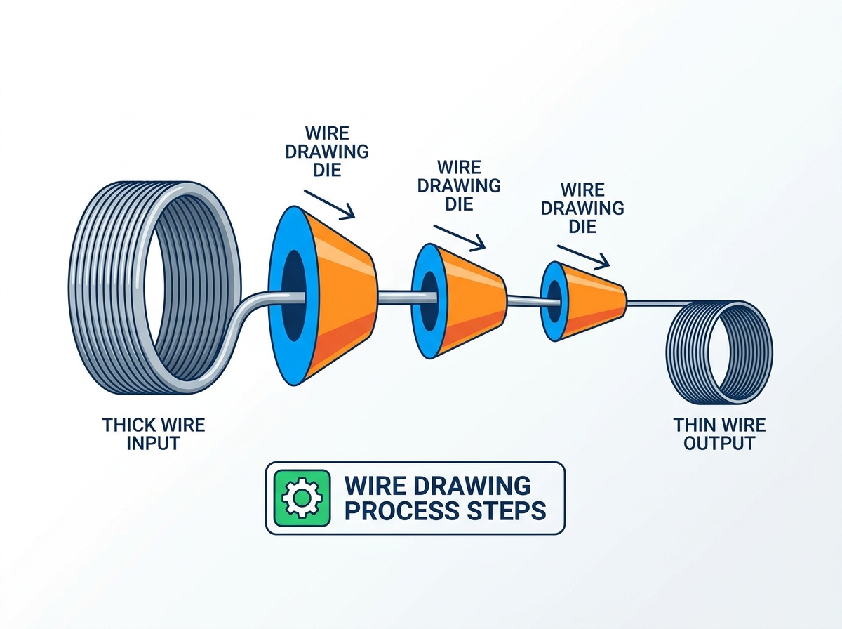 Wire Drawing Dies in industrial production environment