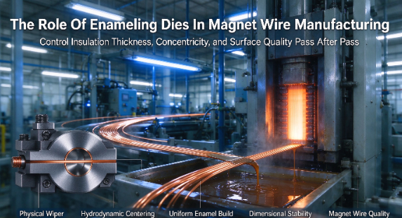 The Role Of Enameling Dies In Magnet Wire Manufacturing